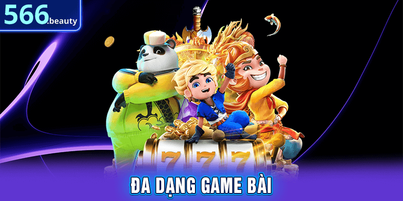đa dạng game bài